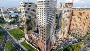 В многофункциональном комплексе на юге Москвы завершается очередной этап строительства