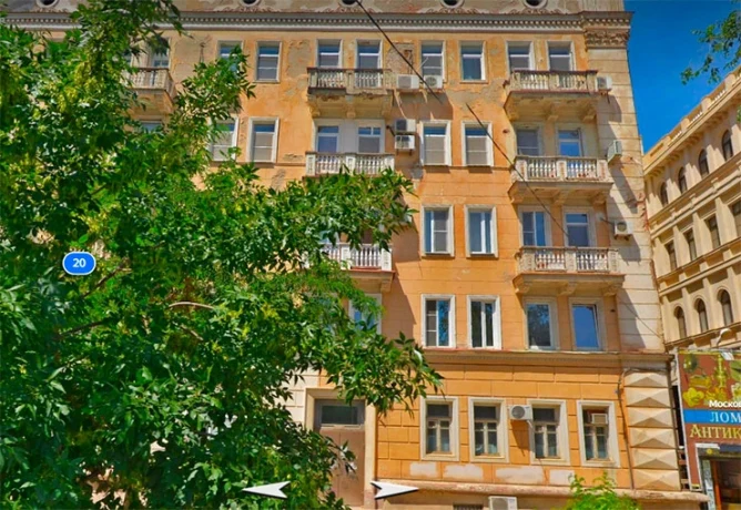 В Астрахани балконы сталинки &laquo;напечатали&raquo; на 3D-принтере