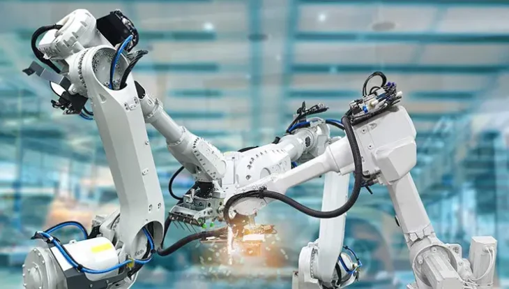 Обойдутся без зарплаты и света: заводам пообещали 80 тысяч промышленных роботов