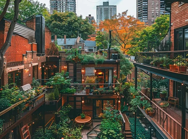 Число новостроек с террасами и балконами выросло на 40% за три года