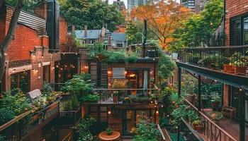 Число новостроек с террасами и балконами выросло на 40% за три года