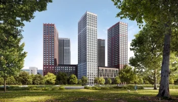 В столичном МФК «Варшавские ворота» заканчиваются монолитные работы