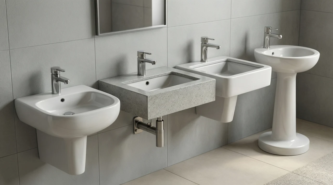 Как выбрать раковину для ванной комнаты