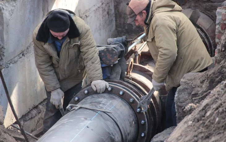 В Пскове завершены работы по ремонту канализационных сооружений