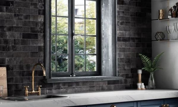 Плитка Equipe Artisan - глянец на кухне в моде