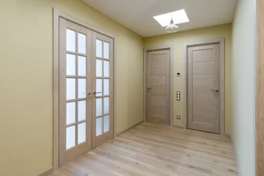 Как сочетать цвет дверей с напольным покрытием и стенами