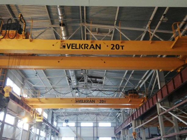 Двухбалочный мостовой кран грузоподъемностью 20 тонн: особенности и преимущества