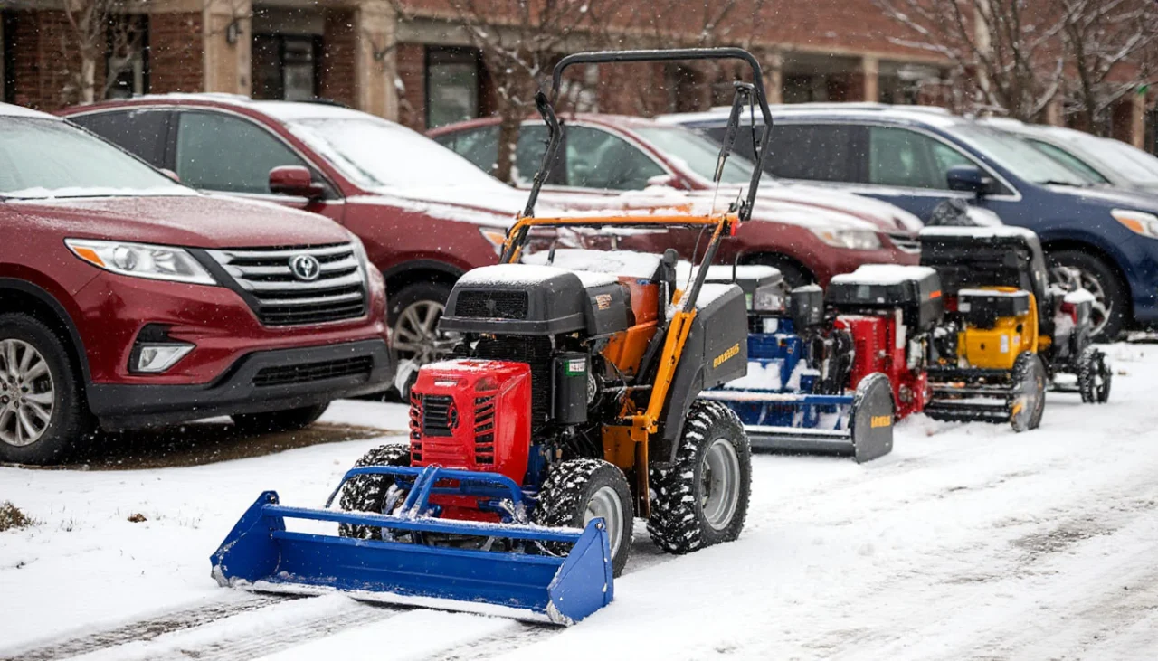 Выбор снегоуборщиков для дворов и парковок