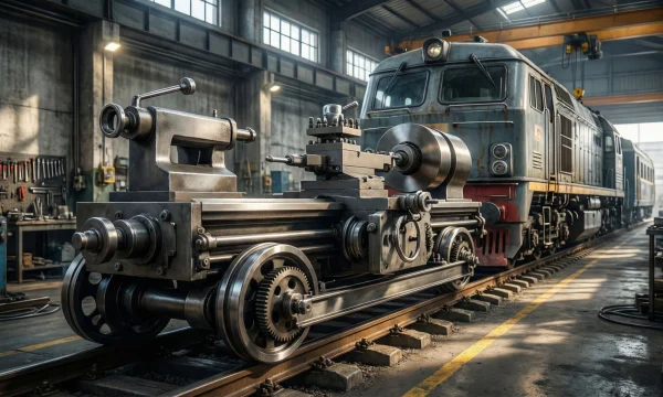 Мобильные колесотокарные станки: решение для ремонта колесных пар на месте