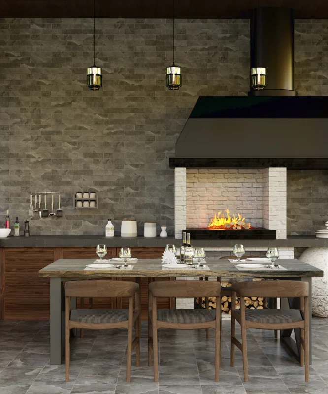 Серая клинкерная плитка: в чем преимущества и где используется чаще всего