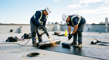 Профессиональный подход к ремонту и устройству гидроизоляции кровель