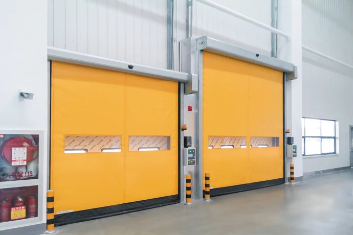 Скоростные ворота: эффективное решение для промышленных объектов