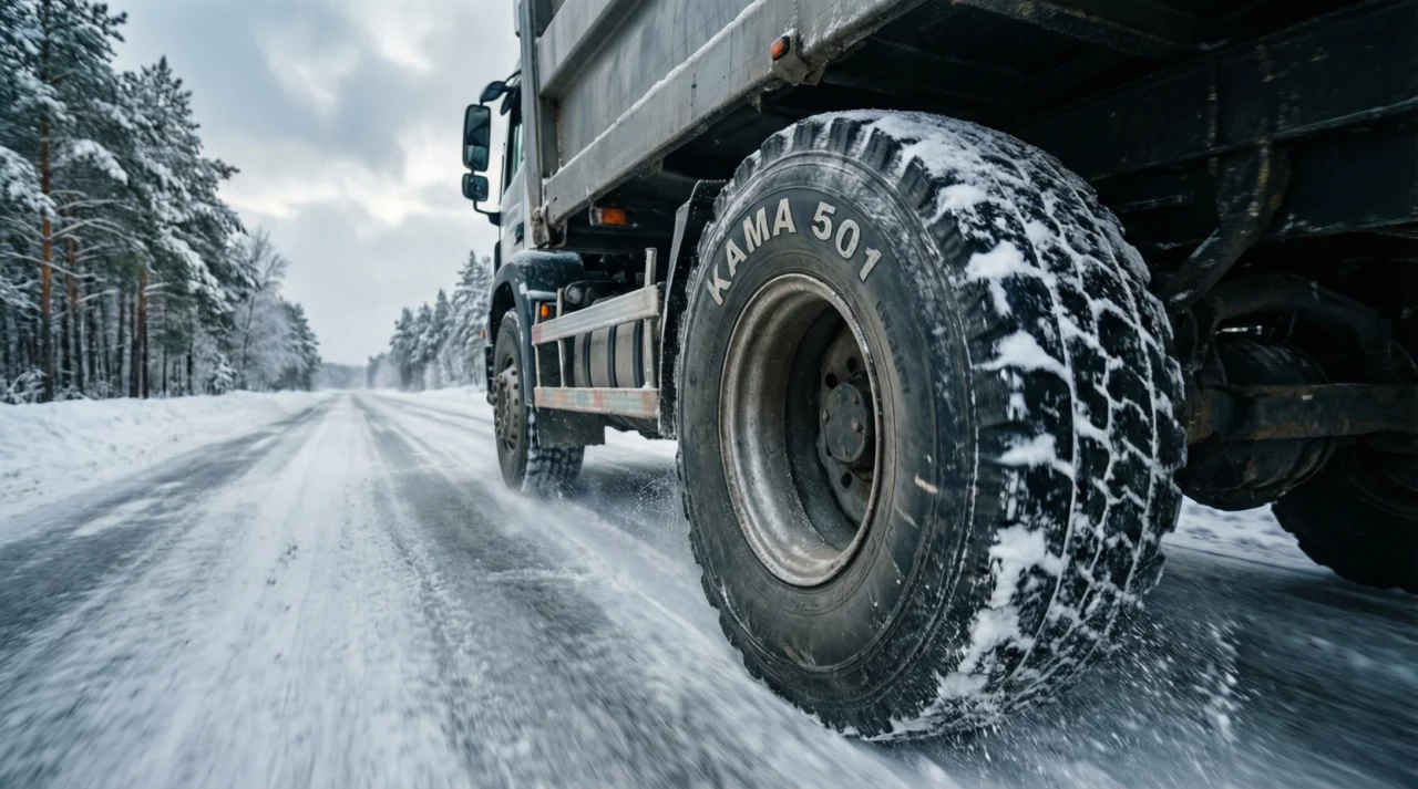 КАМА 501: особенности зимней шины и практика эксплуатации