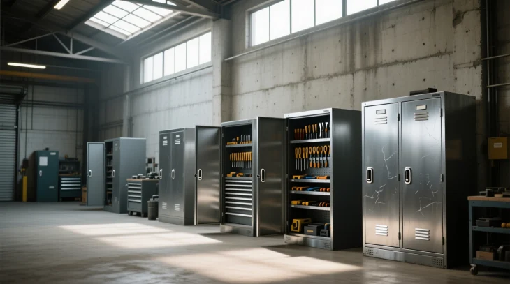 Складское оборудование: почему металлические шкафы остаются вне конкуренции