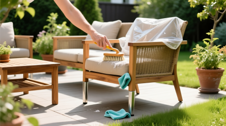 Уход за садовой мебелью круглый год: как продлить жизнь кресел и диванов на улице