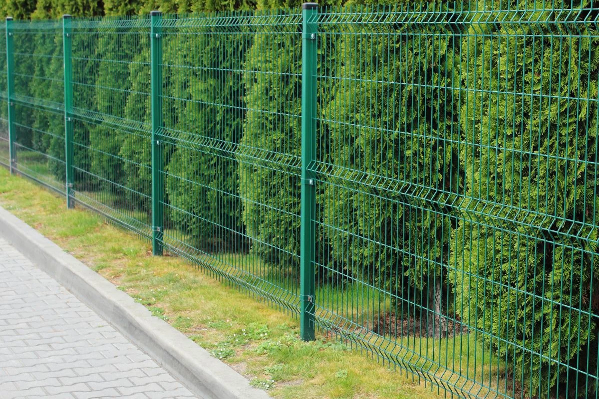 Забор 2д и 3д разница