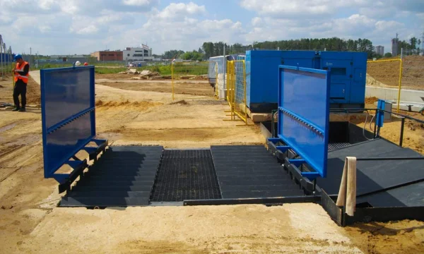 Пункт мойки колес: необходимое оборудование для строительных площадок