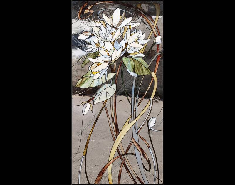 Искусство и технологии: витражные окна в современном интерьере 2