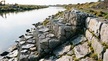 Эффективное берегоукрепление: как защитить участок от размывания