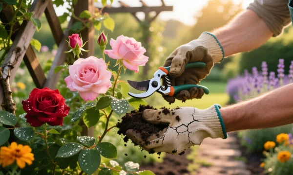 Уход за садовыми растениями