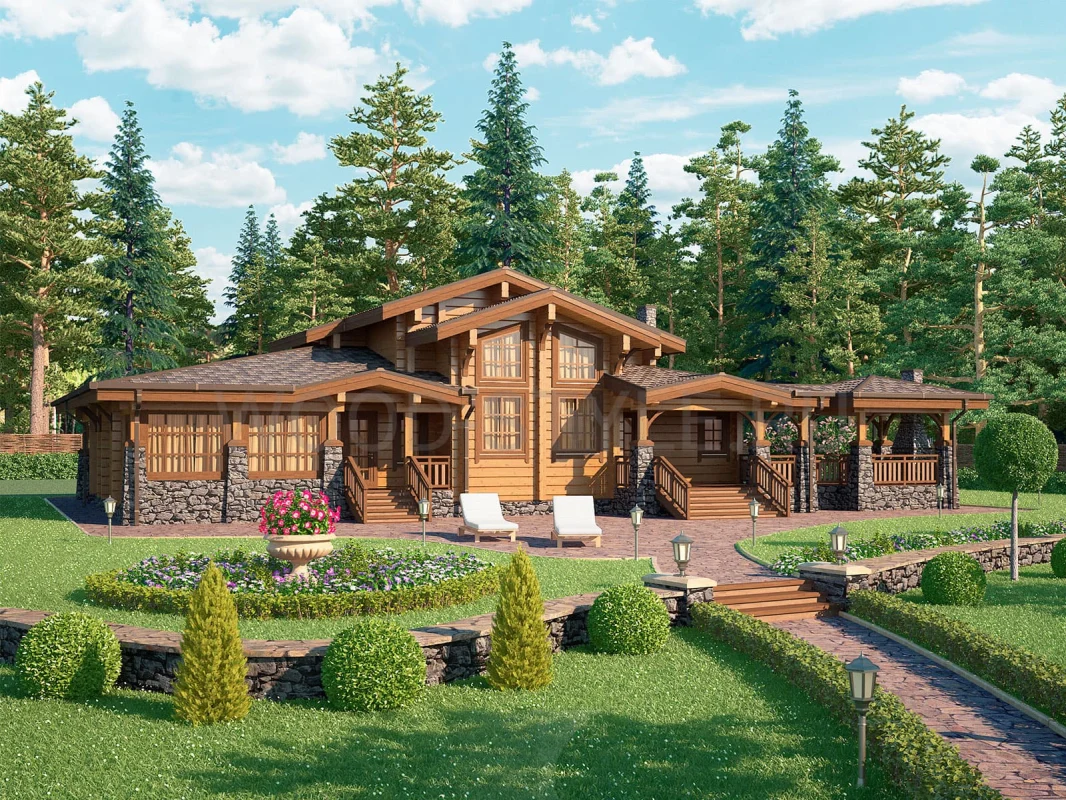 Дом из бруса: особенности строительства и эксплуатации