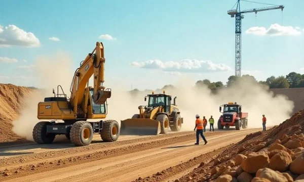 Аренда спецтехники для строительных работ