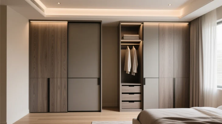 Качественные шкафы купе экономят место и делают интерьер более стильным Качественные шкафы купе экономят место и делают интерьер более стильным