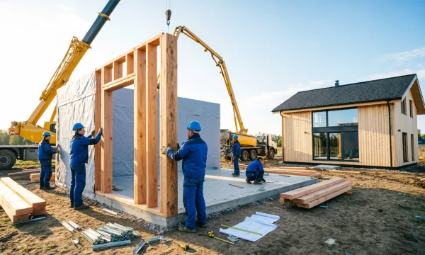 Строительство каркасных домов: от проекта до заселения