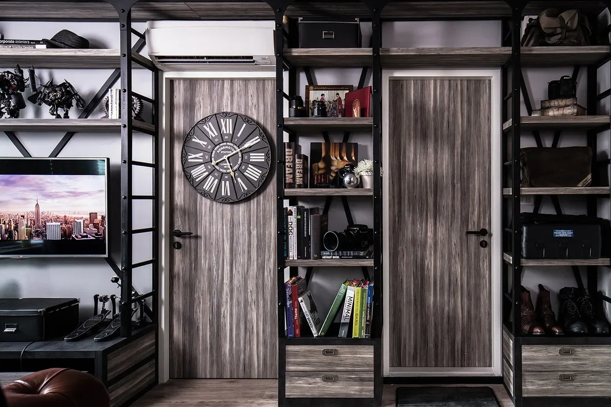 Шкафы в стиле лофт