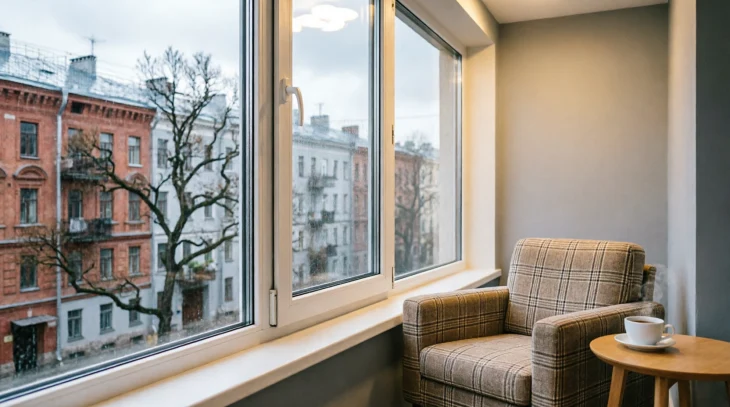 Теплый балкон в Петербурге: почему все решает правильное остекление