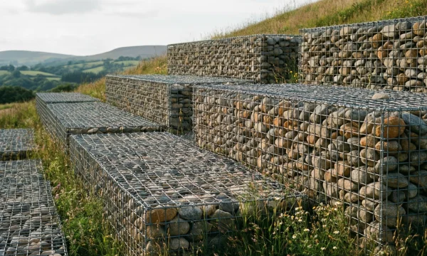 Габионы в современном строительстве и ландшафте