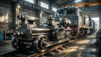 Мобильные колесотокарные станки: решение для ремонта колесных пар на месте