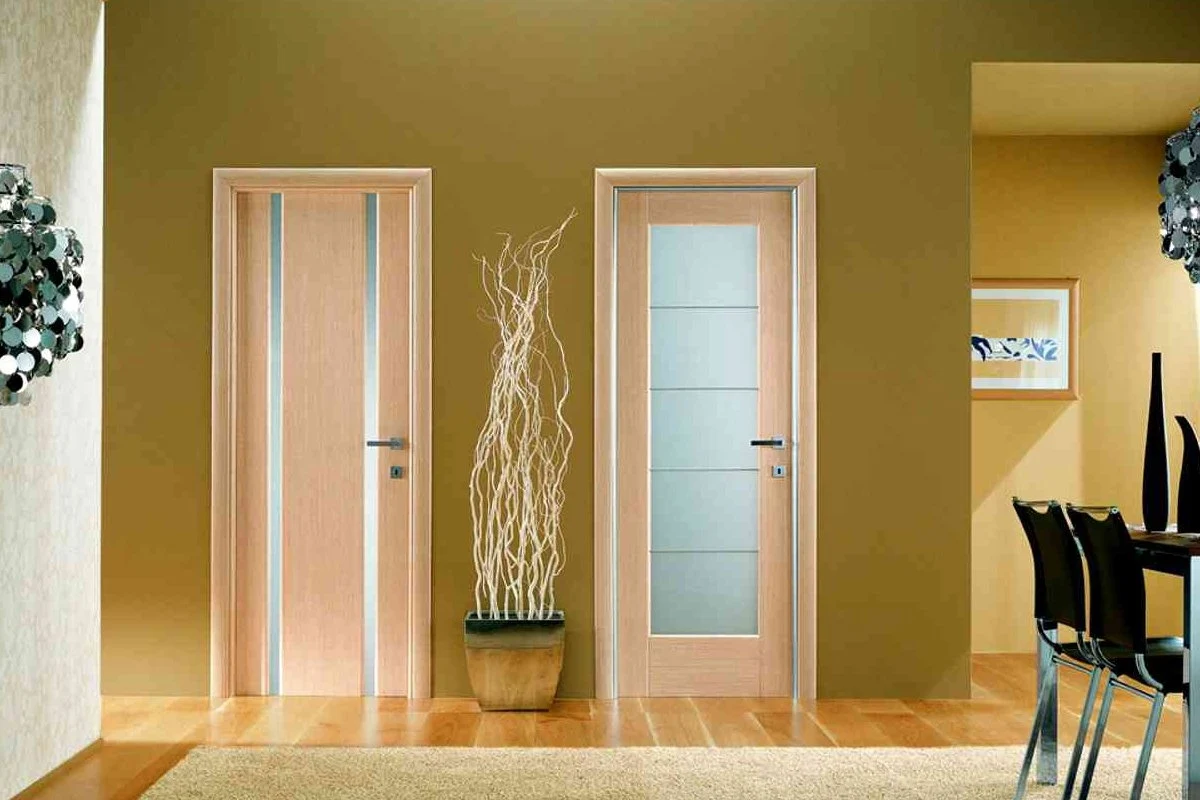 Как сочетать цвет дверей с напольным покрытием и стенами