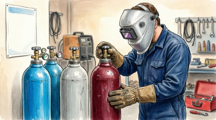 Газовый баллон для сварочных работ: выбор, подключение и безопасная эксплуатация Газовый баллон для сварочных работ: выбор, подключение и безопасная эксплуатация