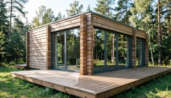 Строительство домов из бруса: от выбора материала до финишной отделки