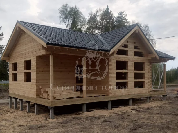 Дом из бруса: особенности строительства и эксплуатации