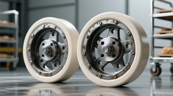 Фенольные и чугунные жаростойкие колеса: выбор для работы в экстремальных условиях