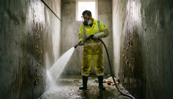 Дезинфекция мусоропровода: почему это важно и как делается правильно