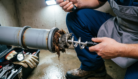 Топ-5 ошибок при попытке самостоятельно пробить засор в трубе