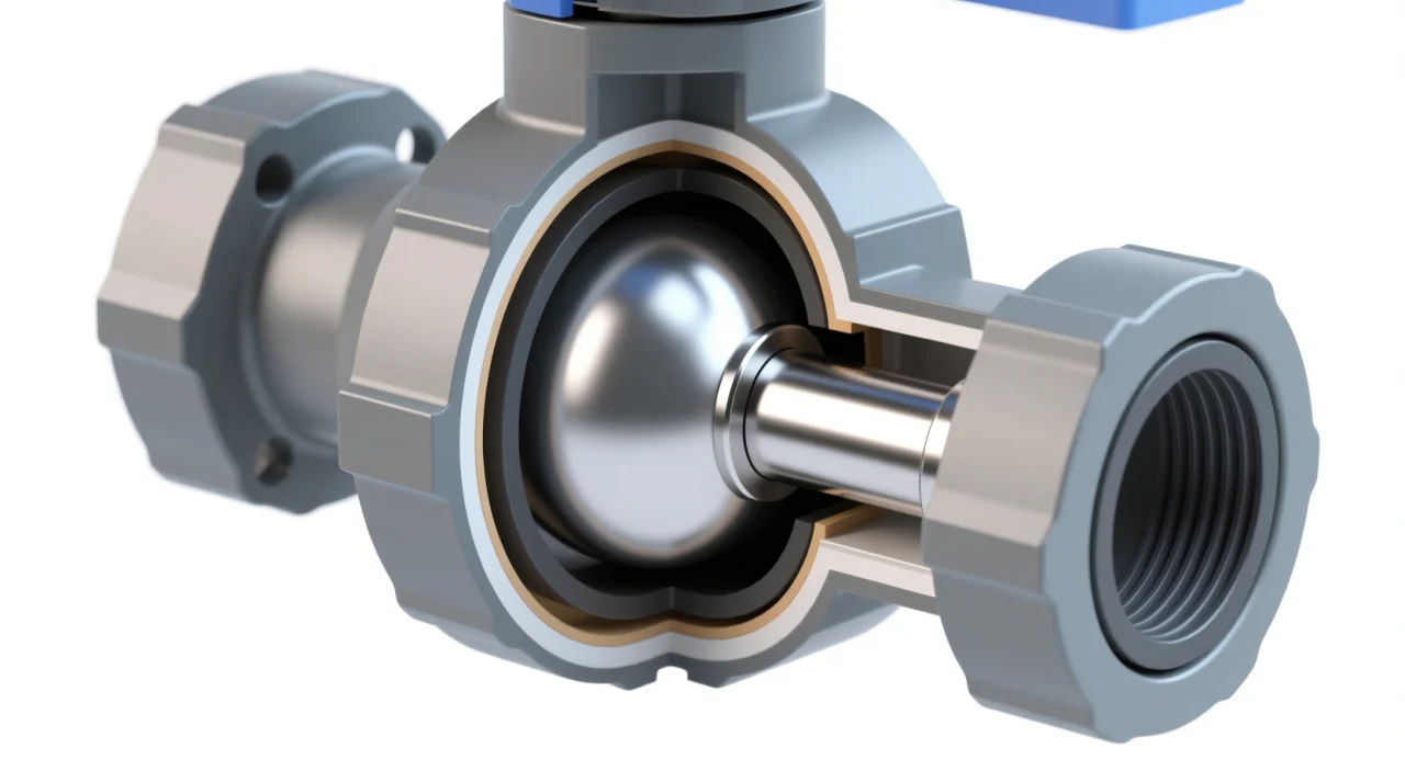 Применение и особенности шаровых кранов из полипропилена-гомополимера с приводом