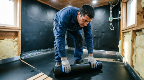 Защита бани от влаги: применение синтетических мембран на основе каучука