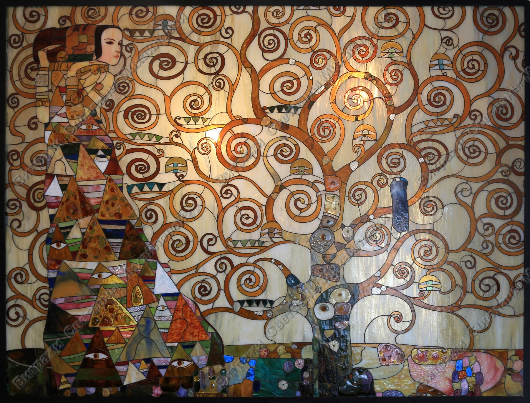 Искусство и технологии: витражные окна в современном интерьере 3