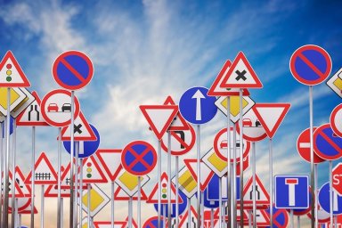 Как правильно планировать размещение дорожных знаков при благоустройстве улиц