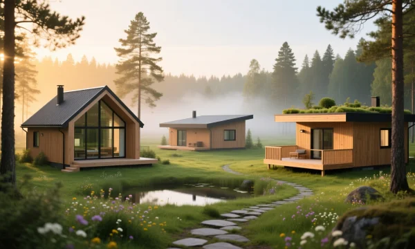 Современные дачные домики