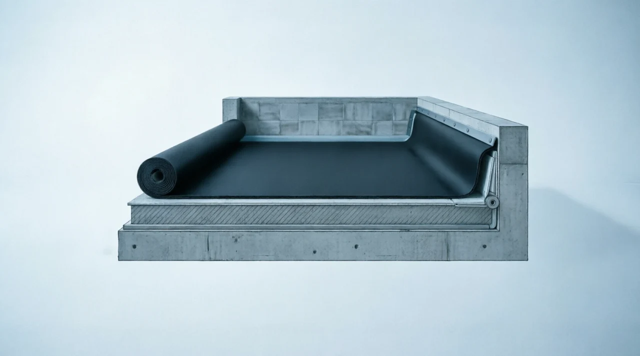 Защита бани от влаги: применение синтетических мембран на основе каучука