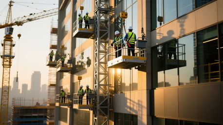 Строительные подъемники и люльки: оборудование для высотных работ