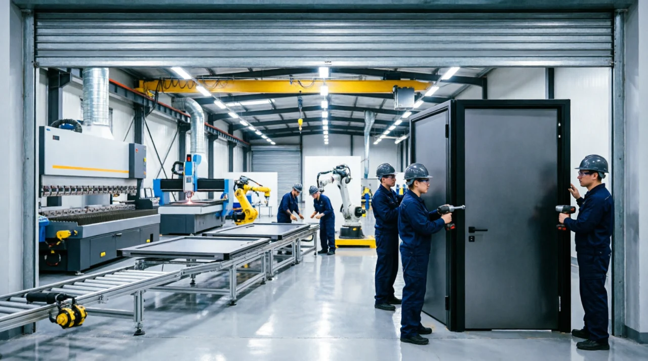 Как производят входные двери для различных целей и задач