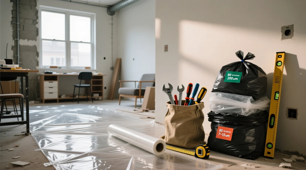 Упаковка в строительстве: От вывоза мусора до сдачи объекта. Полный гайд по полимерам