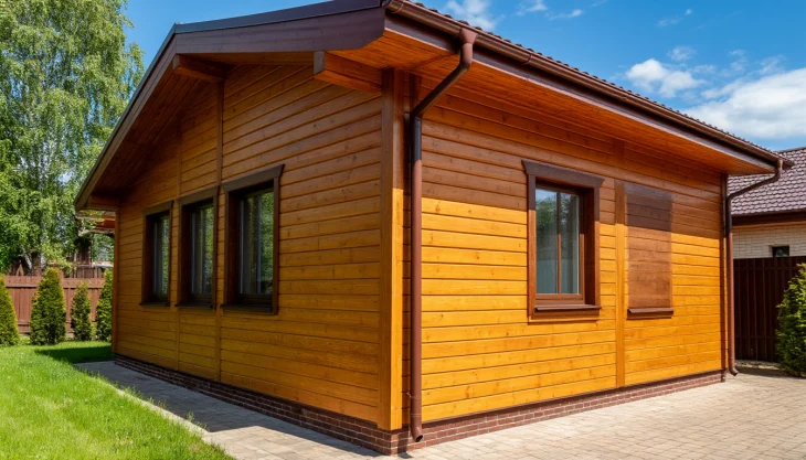 Имитация бруса: эстетика и практичность деревянной отделки для вашего дома