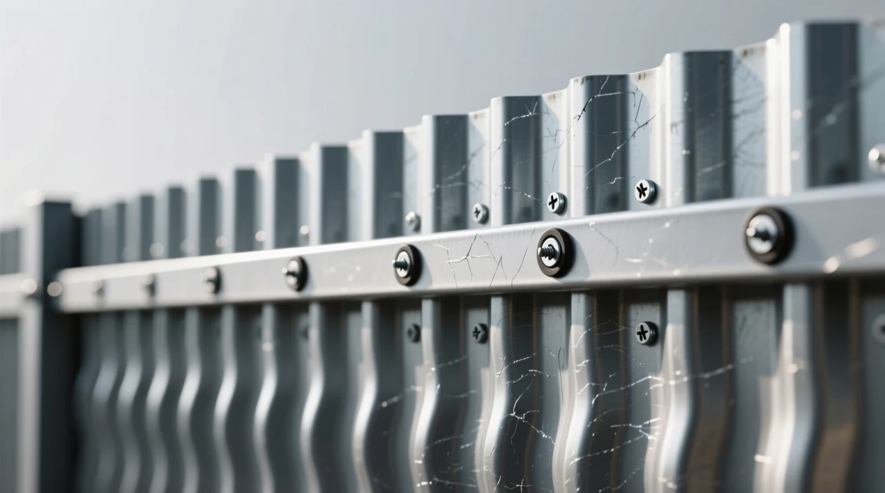 Заборы из профнастила: надёжная защита и чистый внешний вид участка